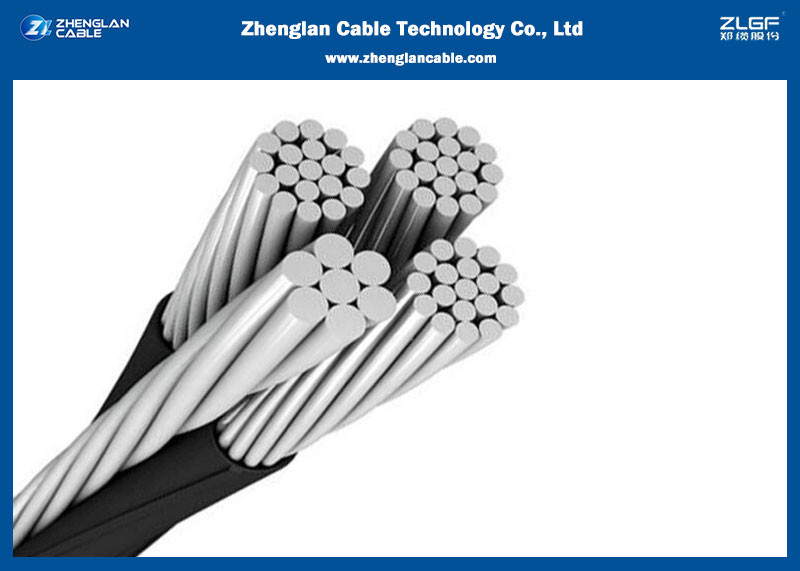 Aluminum Duplex Triplex Quadplex XLPE Aerial Bundled Cables