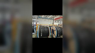 Aerial bundled cable core identification via ribs and laser printing figure