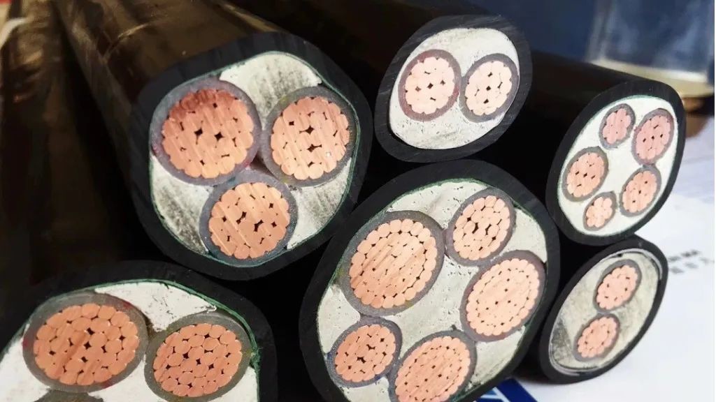Relationship between DC resistance and cross-section of compressed copper conductor
