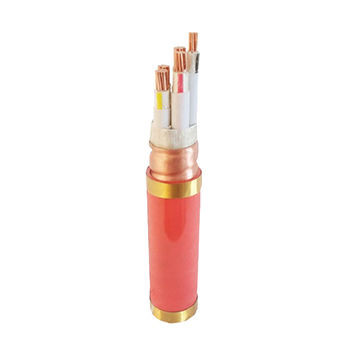 Fire-resistant cables and conditions of use
