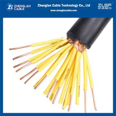 Flame Retardant Copper Wire Braid Screened Control Cable 450/750V Cu/Cwb/Pvc  24x2.5mm2  IEC60227