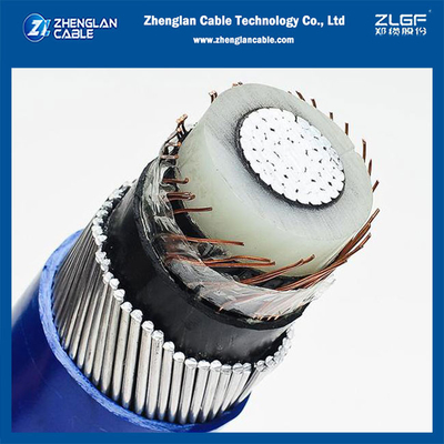 Single Core AWA Armored Power Cable NA2X(S)Y 12/20KV IEC60502-2