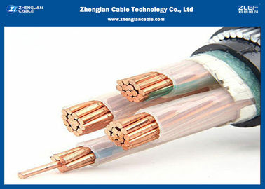 4c XLPE Insulated Armoured Power Cable, PVC Sheath （AL/CU/PVC/XLPE/STA/NYBY/N2XBY）Nominal Section：4*1.5~4*400mm²