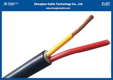 Low Smoking High Heat Resistant Wire / Core Heat Resistant Cable 300/500V Core number: 2core, 3core