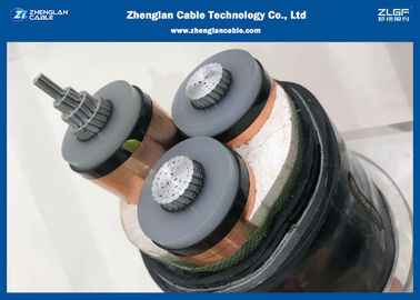 3C Aluminum Conductor XLPE Medium Voltage Cables , 8.7/15kV Armoured Cable （CU/XLPE/LSZH/STA/NYBY/N2XBY）