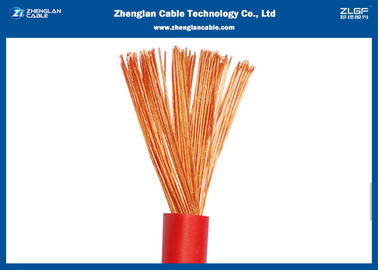 300 / 500V Single Core Building Wire And Cable PVC Insulation Flexible RV Electrical Cable