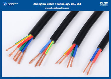 RVV 300/500V Building Wire And Cable For House Use Red / Yellow / Blue / Green / Black Color