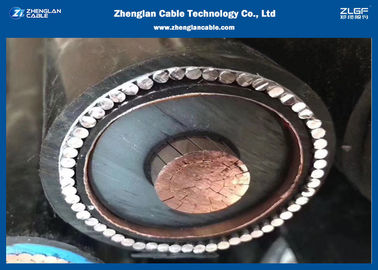 Single Core Power Cable , Outdoor Armoured Electrical Cable 18/30KV(NYBY/N2XBY/STA)