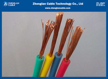 IEC 60227 Standard (Cu/Pvc) Single Core None Sheathed Flexible Wire 1cx1.5sqmm