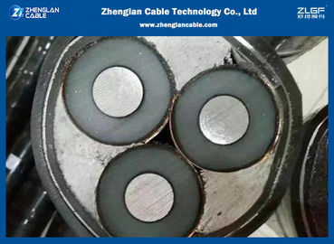 IEC60502-2 12/20 AL/XLPE/CTS/PVC Three Core Copper Tape Screened Aluminium Cable 3cx95sqmm