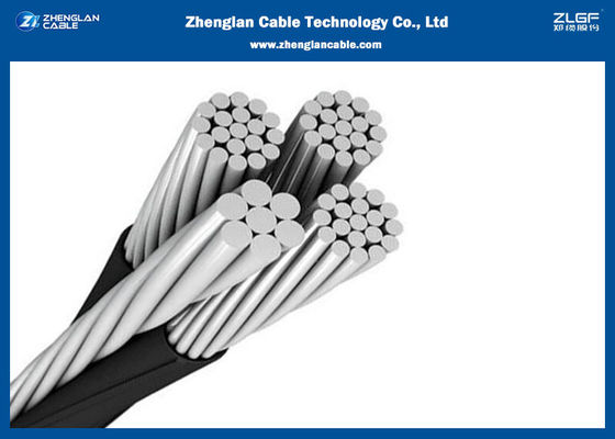 XLPE Insulated Aluminum 4 Core 16mm Aerial Bundled Cable