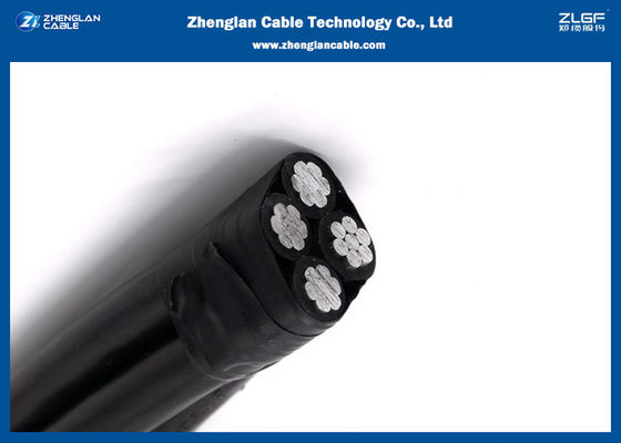 0.6 / 1 Kv Xlpe Covered Aluminum ABC Overhead Insulated Cable