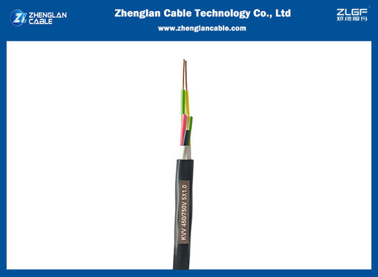Cu/PVC/PVC Unshielded Shielded 450/750V 300/500V Electrical Control Cable