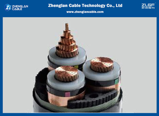 18/30KV Medium Voltage 3 Core Power Cable Insulated Cable IEC 60502/60228
