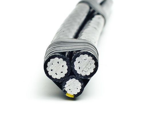0.6/1kV 2Cx25 NA 1Cx25mm2 Overhead Insulated Cable Aerial Bundled Cable Transmission