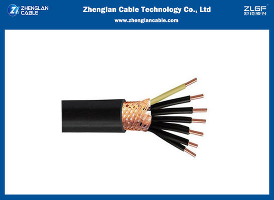 0.6/1kv Cu/Xlpe/Pvc 7x1sqmm Copper Wire Braid Shielded Control Cable IEC60502-1