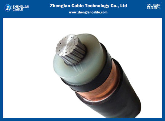 6-10kv Single Phase Copper Cu-Xlpe-Cts-Pvc MV Power Cable 1Cx120sqmm IEC60502-2