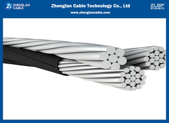 0.6/1kv 3Cx95sqmm 1Cx70mm2 XLPE Overhead Insulated Cable Aluminum ABC Cable