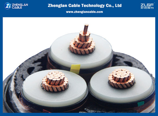 Copper Or Aluminum Conductor Medium Voltage Power Cables 26/35KV XLPE 3X240mm2 IEC60502-2