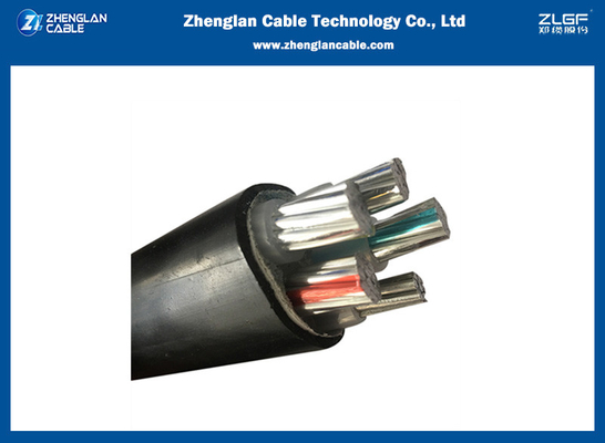 1kv 3x25+2x16sqmm Al/Xlpe/Pvc Aluminum Low Voltage Power Cable As Per IEC60502-1