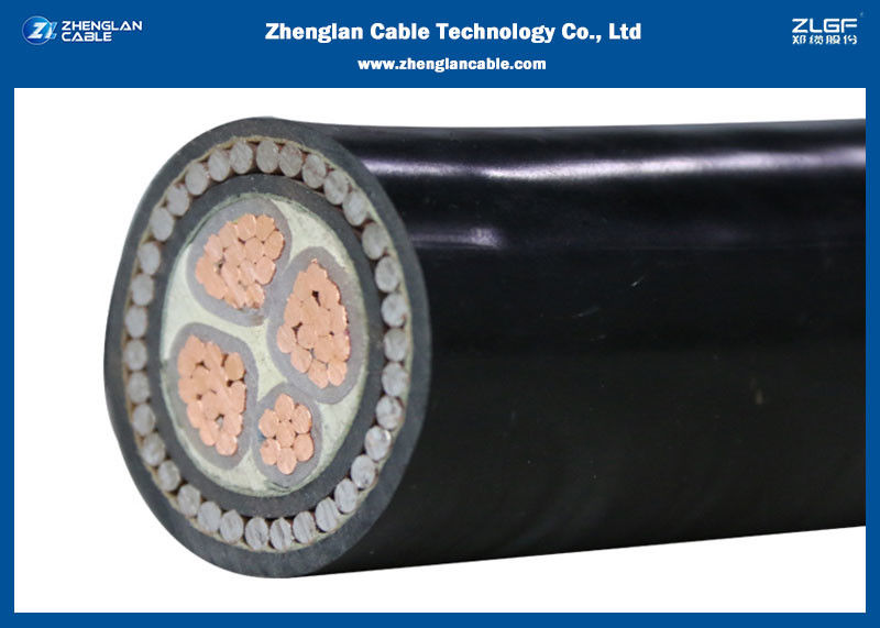 Low Voltage 4 Core Outdoor Armoured Electrical Cable SWA Armoured Cable