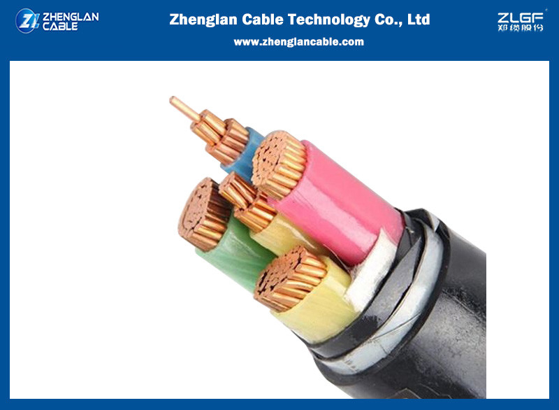 1kv Cu/PVC/PVC/SWA/PVC 3.5C 3x25+1x16sqmm SWA Armored Power Cable VDE0276