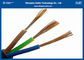 PVC Insulated Wire And Low Smoke Cable / Copper Conductor Wire 30 Year Shelf Life(RVVB, RV, RVVP)