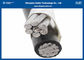 Aluminum Aerial Lv Power Cables 0.6/1 Kv GB/T14049-2008（IEC） Standard For Power Station
