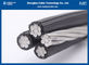 Low Voltage 4 Awg Aluminum Wire Aerial Insulated Cable Temperature Resistant