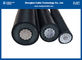 15KV AL / XLPE Aluminium Overhead Power Cables XLPE Sheathed Spaced Aerial Cable