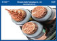 Copper Power Station Underground Cables 35 KV XLPE/PVC Insulated Medium Aluminium