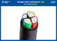 4x10sqmm SWA 4 Core Armored Cable CU/XLPE/PVC/SWA/PVC ISO 9001 2015