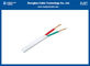 PVC Sheathed Flat Flexible Building Wire And Cable Shelf Life BVVB Cable 99.99%