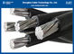0.6/1KV ABC 2C*50 Sqmm Overhead Insulated Cable ISO 14001 2005 AAC/XLPE+AAAC/XLPE