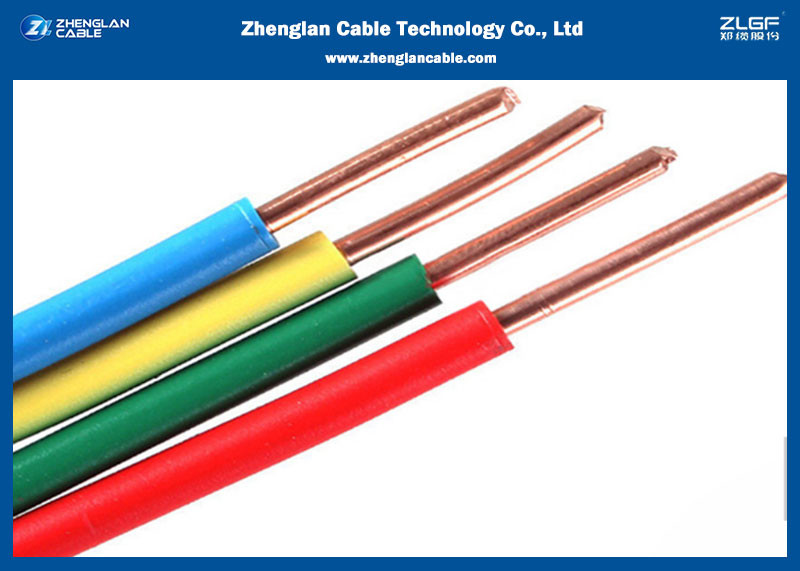 IEC 60227 Standard Single Wire (450/750) Copper Conductor With PVC