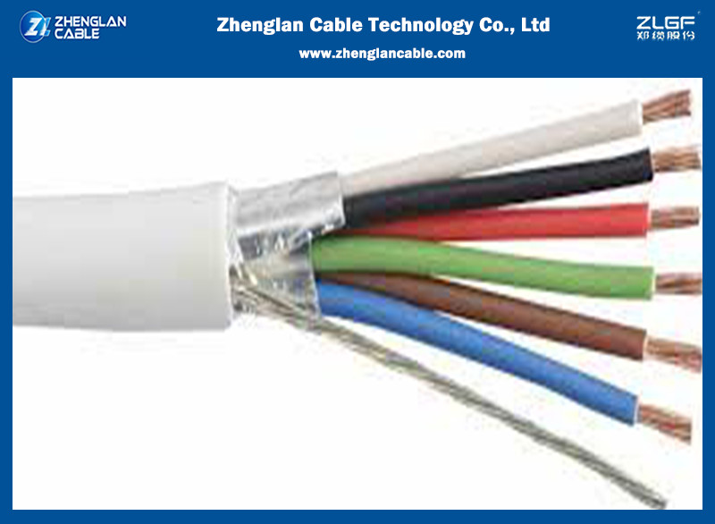 0.6/1KV CU/XLPE/PVC 7x1.5 Sqmm Shielded Control Cable Copper Wire Braid