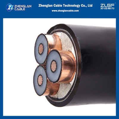 Copper Power Cable 3core MV XLPE Insulated IEC60502-2