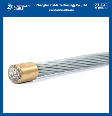 BS 183 StandardGalvanized Steel Strand Guy Wire /Stay Wire/Earth Wire 7/2.00mm