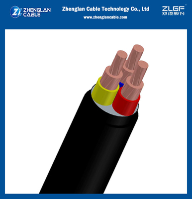 0.6/1KV Low Voltage Copper Xlpe InsulatedPVC sheathed Cables  3Core for IEC 60228, IEC 60502-1 （CU/XLPE/PVC）