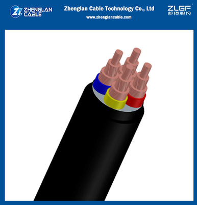 0.6/1KV Low Voltage Copper Xlpe Insulated PVC sheathed Power Cables 3 Core + 1(CXV) for IEC 60228, IEC 60502-1