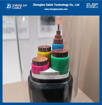 0.6/1kv Low Voltage Power Cable Multi Core STA Armored Power Cable 3x300+1x150sqmm Power Cable Multi Core Power Cable