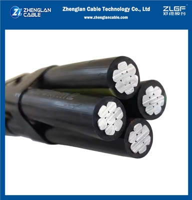 0.6/1kv Overhead Insulated Cable AAC/XLPE+AAAC/XLPE 3Cx50+1x50sqmm ABC Cable