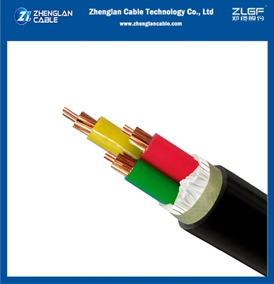 Xlpe Insulation Unarmored Low Voltage Copper Underground Cable 0.6/1kv 3x95mm2 IEC60502-1 CU/XLPE/PVC