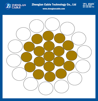 ACAR 300MCM 15/4 Aluminum 1350-H19 Wires With Concentrically Stranded About An Aluminum Alloy 6201-T81 Core