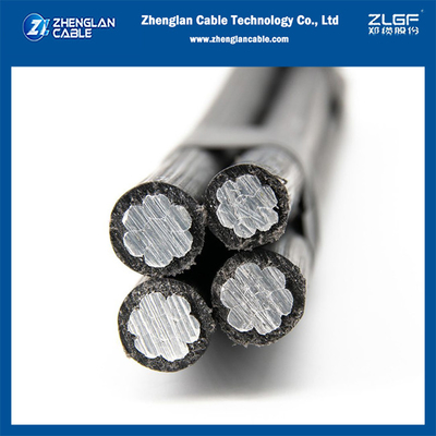 1KV ABC Cable 3x50+1x35mm2 Aluminum Core XLPE Insulated Aluminum Alloy XLPE Insulated NTP 370.254