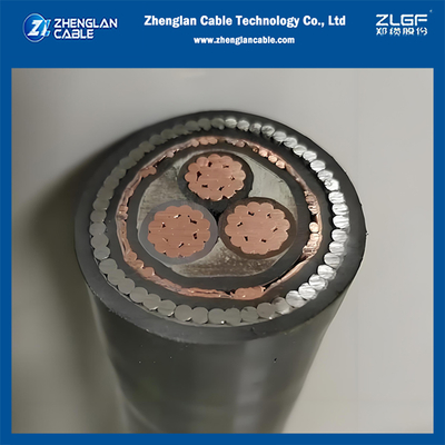 1KV SWA Armored Multicore Power Cable 3x185mm2 N2XRY IEC60502-1