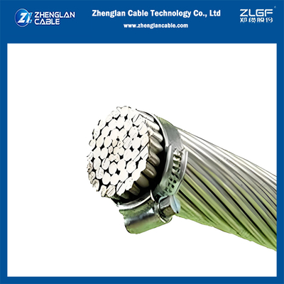 Bare Aluminum Conductor AAC Orchid 636MCM 37/3.33mm For Overhead Line
