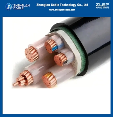 Copper Conductor XLPE Insulated PVC Sheath 0.6/1KV CU/XLPE/PVC Multicore Cable 16mm2 5 Cores Copper Cable 5x16mm2