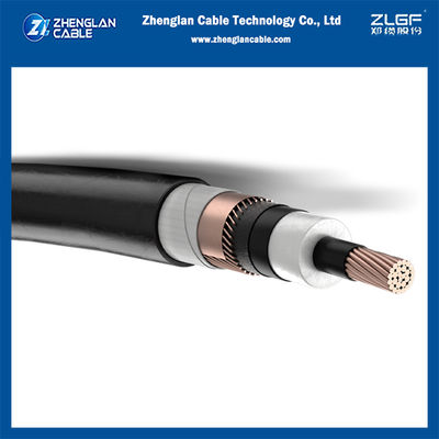 20.8/36kV Single Core XLPE Insulated Aluminum cable for underground use 1x95/16mm2 NA2X(F)2Y 