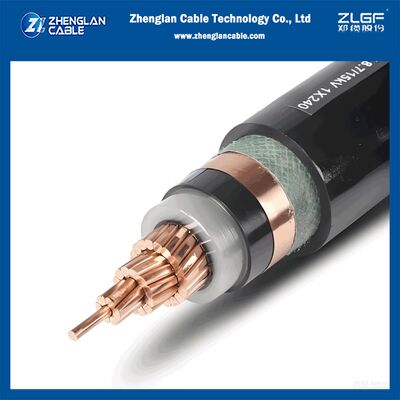 12/20KV Copper Core Medium Voltage Power Cable Unarmored XLPE Insulated(XHIV) for Utility and Industrial Applications